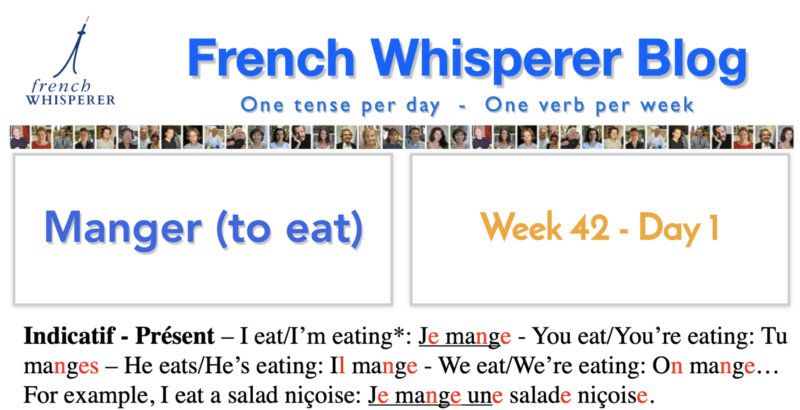 how to conjugate french verbs in present tense