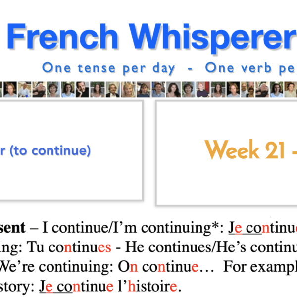 41 life-changing weeks to know how to learn french basics – Week21 – Day1