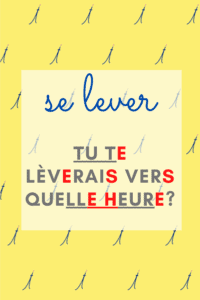 how to learn french verb conjugation