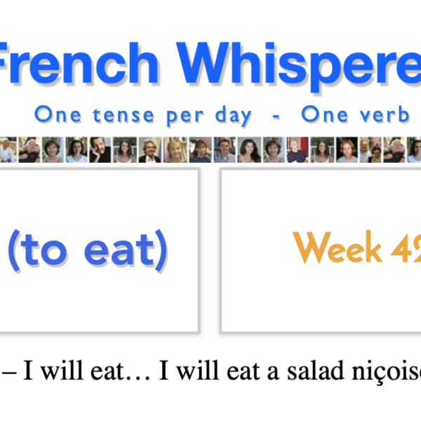 How to memorize french verbs – 41 life-changing weeks – Week42 – Day5
