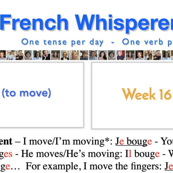 Learn french download – 41 life-changing weeks – Week16 – Day1