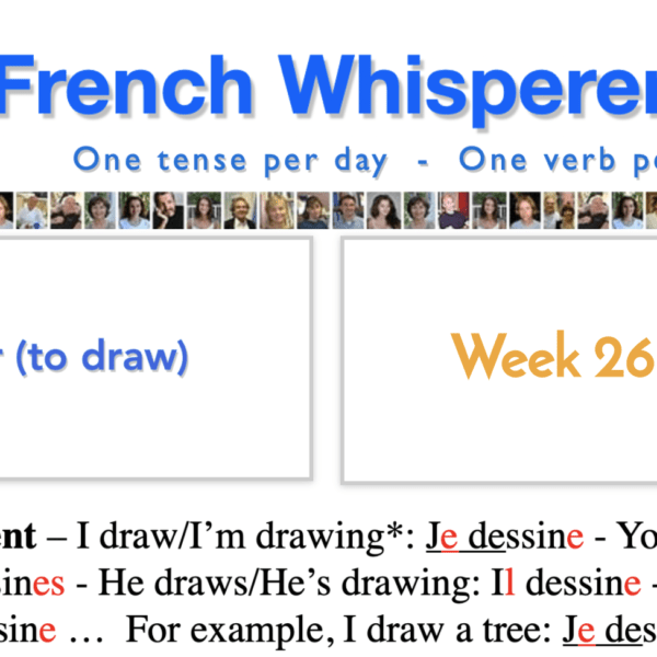 Learn french easy – 41 life-changing weeks – Week26 – Day1