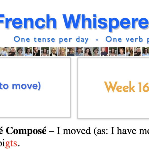 Learn french easy free – 41 life-changing weeks – Week16 – Day3