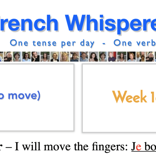 Learn french fast free – 41 life-changing weeks – Week16 – Day5