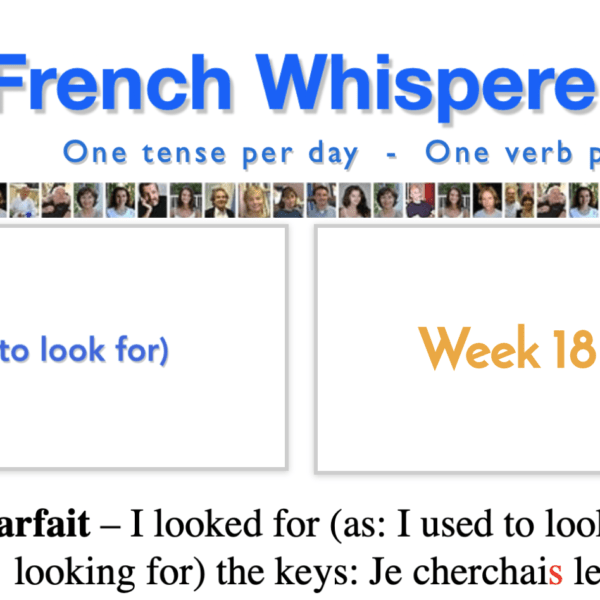 41 life-changing weeks to learn french from zero – Week18 – Day4