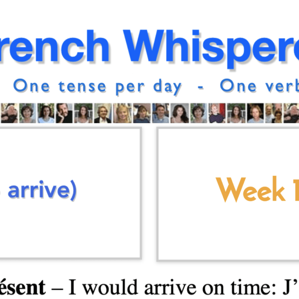 Learn french in 7 days – 41 life-changing weeks – Week14 – Day6