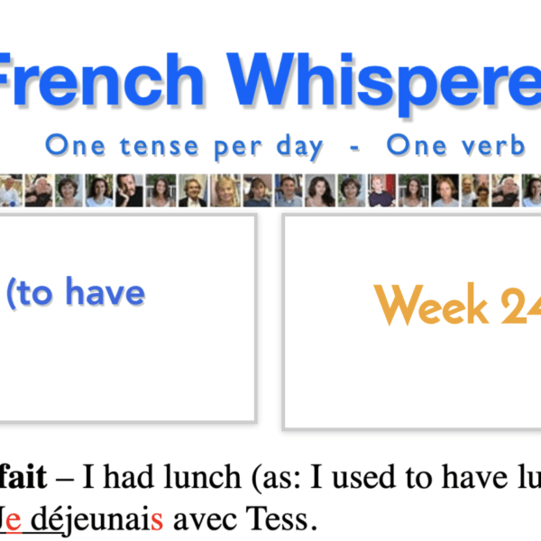 Learn french resources – 41 life-changing weeks – Week24 – Day4