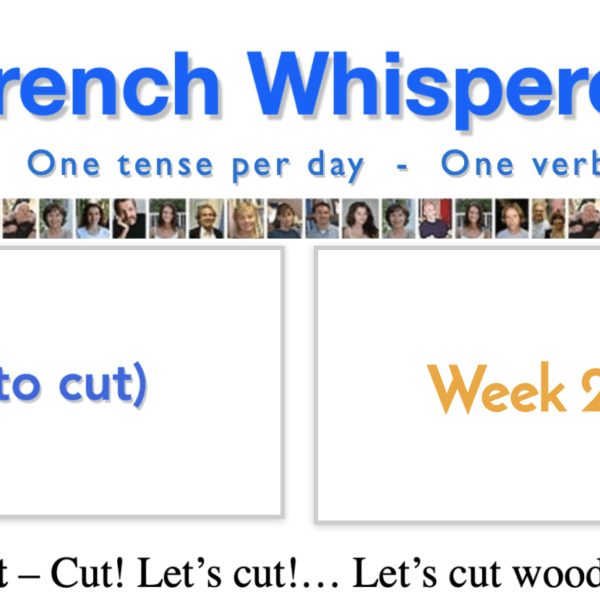 Learn French through English – 41 life-changing weeks – Week22 – Day7