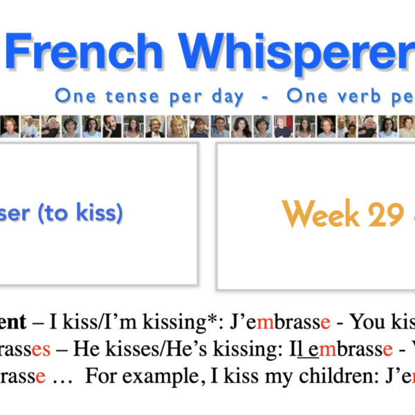 Learning french conjugations – 41 life-changing weeks – Week29 – Day1