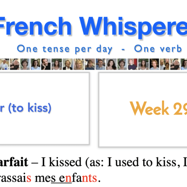 Learning french for beginners audio – 41 life-changing weeks – Week29 – Day4