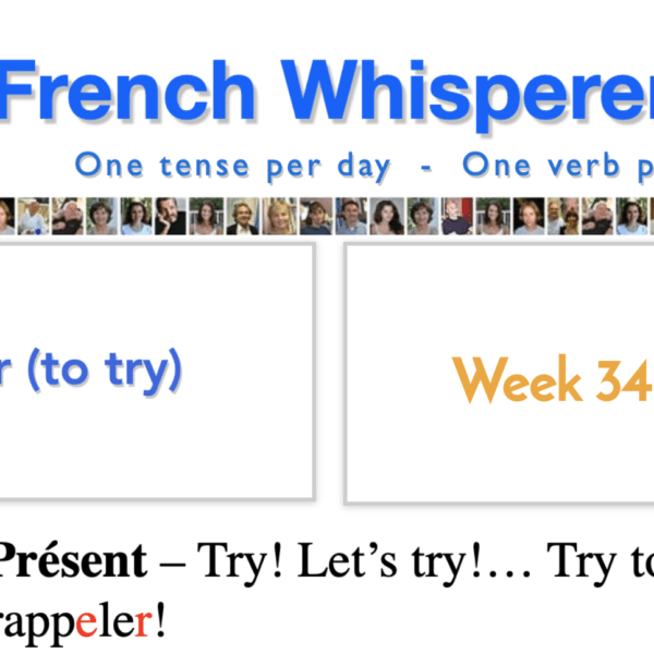 Learning french for beginners pdf – 41 life-changing weeks – Week34 – Day7