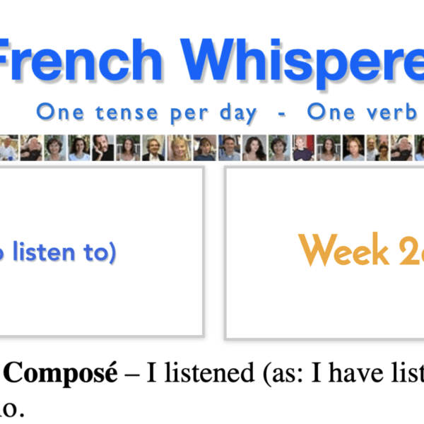 Learning french plan – 41 life-changing weeks – Week28 – Day3