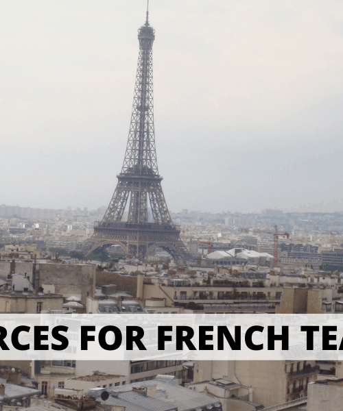 resources for french teachers